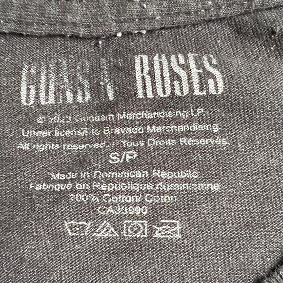 Guns N' Roses Appetite For Destruction T-shirt Black Size S 100% Cotton - Picture 4 of 4